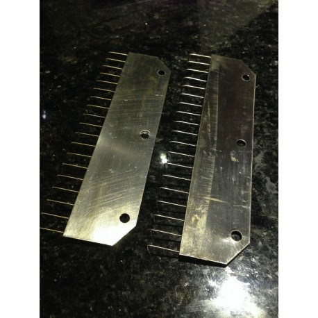 2er Set Anschlagkamm Metall