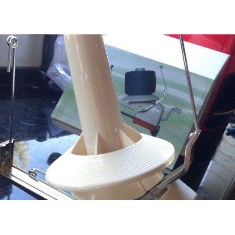 Wollwickler Jumbo Kunststoff L-2 + 1 Kone