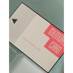 Blanko Memory Karte Für PE-1 Silver Reed Strickmaschine Pattern Controller original