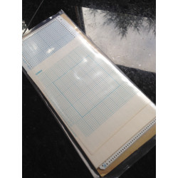 10er Pack Lochkarten, Blanko 3,6mm Original Japan