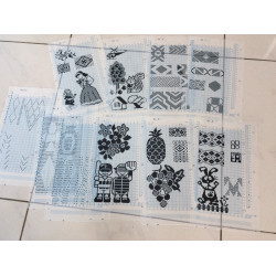 10er Pack Folien für KH910 bemustert Original