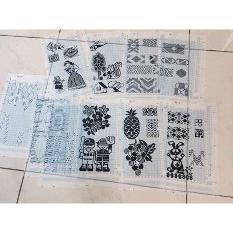 10er Pack Folien für KH910 bemustert Original