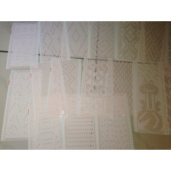 20er Set Lochkarten Serie J 4,5mm 24er Rapport