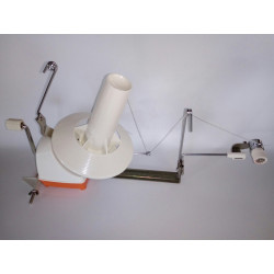 Jumbo Wollwickler Konenwickler L-2 mit Fadenführung + eine Kone NEU