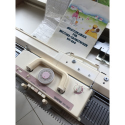 Strickmaschine Brother kH260 Lochkarten Grobstricker 9mm