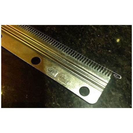 Anschlagkamm Doppelbett Strickmaschine 4,5mm kurz