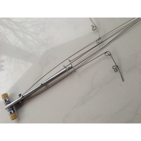 4 Fache Fadenführung für Silver Reed Vierfarbwechsler ohne Mast