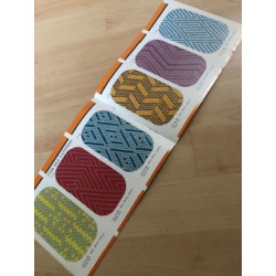 Lochkarten Vol.1 mit Musterbuch für Brother Lochkarten-Strickmaschine