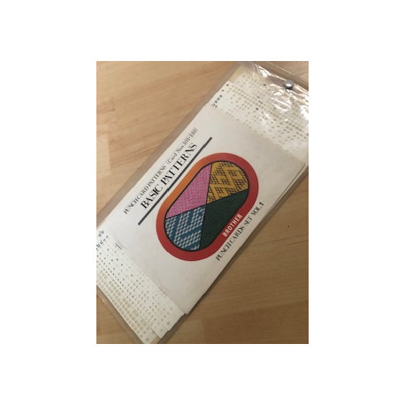 Lochkarten Vol.1 mit Musterbuch für Brother Lochkarten-Strickmaschine