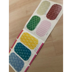 Lochkarten Vol.6 Lochmuster mit Musterbuch für Brother Lochkarten-Strickmaschine