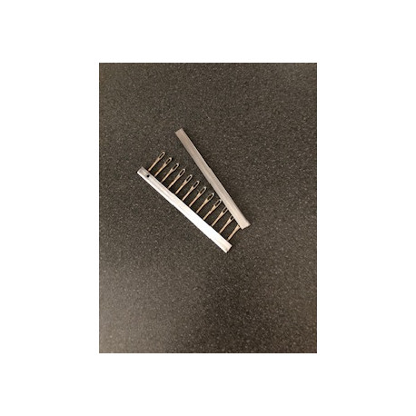 2. Wahl 12er Sockenkamm, Wendekamm, Umhängekamm 9mm