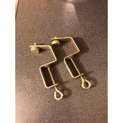 2er Set Schraubzwingen f. Brother DB KR830, KR838, KR850 Tischzwinge