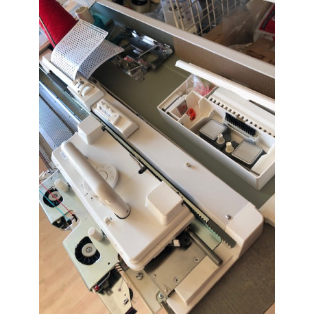 Strickmaschine  DB Silver Reed SK280 + SRP60N original Japan Neuwertig,