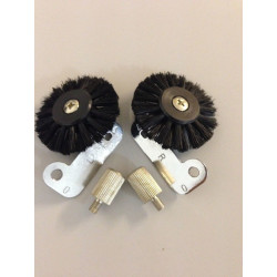 2er Set R/L Webbürsten für Brother KH260 KH270