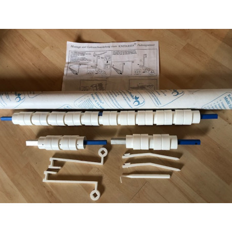 KNITARSIA Fadenspanner Intarsien Spannhalter für Einbett- und Doppenbett Strickmaschine