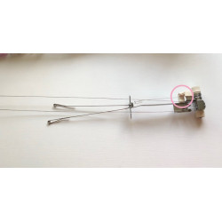 Teil Fadenführung mit KG-Kabel-Halterung für Brother Vier Farbwechsler