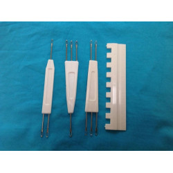 4er Set Deckenadel + Nadelschieber 9mm